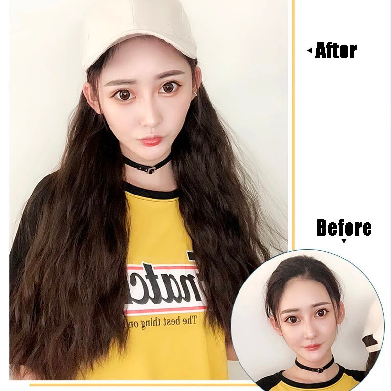 24inch Long Cap Hair Extension Hot Wigs Wigyy