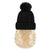 Beanie Hat with Hair Extensions Cap Attached Short Curly Wavy Hairpiece Wig