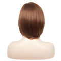 Brown for Women Medium Long Straight Layered Wig