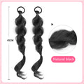 2PC Braided Lantern Braid For Women High Elastic Wig Ponytail