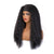 Headband Wig for Black Women Long Black Yaki Straight  Wig