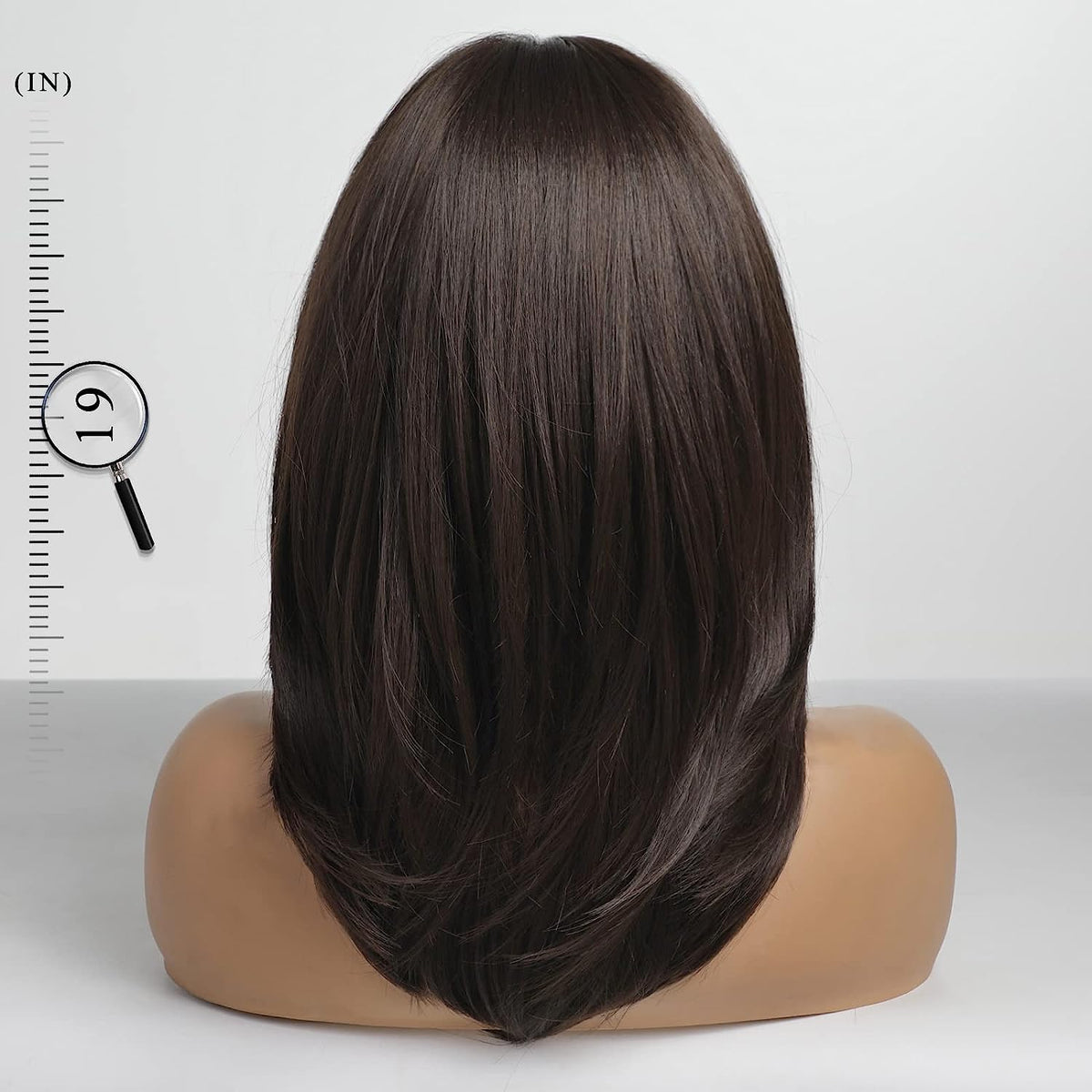 Synthetic Long Wigs Hair with Bangs for Daily Use – Wigyy