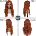 26inch Long Wavy Natural Looking Curly Wig