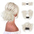 Messy Bun Hair Piece Side Comb Clip in Hair Bun Hairpiece for Women Short Curved Versatile Adjustable Styles Easy Hair pieces