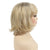 Short Blonde Wigs for White Women Layered Straight Bob Wig Halloween Party Cosplay Hair