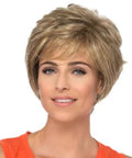 Mixed Blonde Short Pixie Wigs