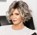 Short Ombre Blonde Curly Wigs for Women