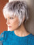 Short Hair Ombre Gray Pixie Synthetic Wig