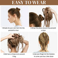 Heat-Friendly Synthetic Wrap-Around Ponytails
