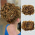 Short Messy Curly Dish Hair Bun Extension