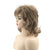 Short Mixed Blonde Curly with Bangs Natural Wigs
