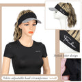 Hat Wig with Wavy Ponytail Wig Hat for Women