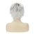 Short Hair Ombre Gray Pixie Synthetic Wig