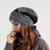 Beanies Neckerchief with Hair Attached for Women Hat Wigs