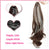 Micro Curl Grab Clip Style Long Hair Ponytail