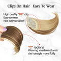 4 PCS  Invisible Hairpadswig piece Seamless Clip In Hair Piece Hair Extension Hair Topper for Thinning Hair Women