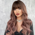 Wave Volume Fashion Bangs Fluffy Natural Big Wave Wig Suitable For Party Use