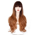 Synthetic Wig Female  Long Curly Wave Cartoon Bangs