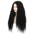 2020 NEW Hot Curly Black Long Mini Lace Front Wigs