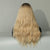 Air Bangs Long Curly Hair Head Dyed Big Wave Wig For Daily Use