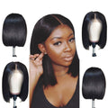 Wig Straight Bob Lace Front Human Hair Wigs