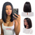 30CM Straight Bob Lace Front Human Hair Wigs