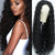 Long Curl Wig Natural Middle Point Heat Resistant Mini Lace Front Wigs