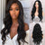 Ombre Red Long Body Wavy Natural Mini Lace Front Wigs