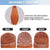 Long Straight Synthetic Wigs with Bangs Copper Ginger Orange Cosplay Wigs