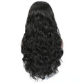 Full Head Cover With Long Curly Black Hair For Women