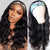Highlight Brown Omber None Replacement Body Wave 22''Headband Wigs