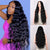Wig Synthetic Wig For Black Long Wave Natural Black Wig