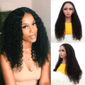 Kinky Curly Lace Front Human Hair Wigs