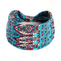Ins Hot Multi-Pattern Color Yoga Sports Sweat Absorption Elastic Hair Band
