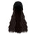 Knit Beanie Hat Wig with Long Wave Hair Extension For Women
