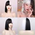 16 Colors Short  Bob Wigs with Bangs