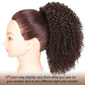 Short Afro Curly Ponytail Hair Piece