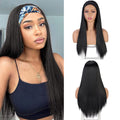 Hot  Synthetic Wigs with Headbands Long Wavy Blonde Wigs for Women