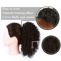 Short Afro Curly Ponytail Hair Piece