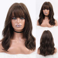 Ombre brown Long Layered Curly Women's Wig
