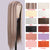 Long Straight Brown Mix Blonde Wigs for Women Middle Part Cosplay Wig