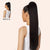 Synthetic Long Straight Ponytail Hair Extensions Brown Wigs For Women Heat Reistan Pony Tail Fake Hair Claw Clip In Ponytail