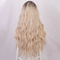 Cute Girl Wave Long Blonde Wigs