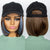 Synthetic Natural Wigs Hat Seamless Connection Hair Extension for Women Wigs Short Bob Baseball Cap Wig