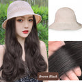Aesthetic Weave Cap Straight Hair And Big Wave Wig
