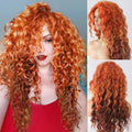 New Wave Golden Fluffy Hot Wigs