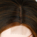 Hot Russet Brown Mini Lace Wigs
