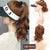 Natural Curly Hair Ponytail Open Top Wig Hat