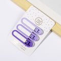 Candy Color Hairpin Side Clip Spring Side Clip Gradient Hairpin Duckbill Clip Bb Clip Bangs Clip
