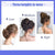 Messy Bun Hair Piece With Elastic Rubber Band Hairpiece